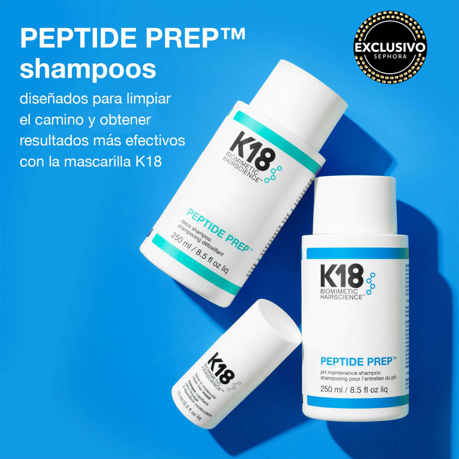 PEPTIDE PREP™ PH-MAINTENANCE SHAMPOO (SHAMPOO DE CABELLO)